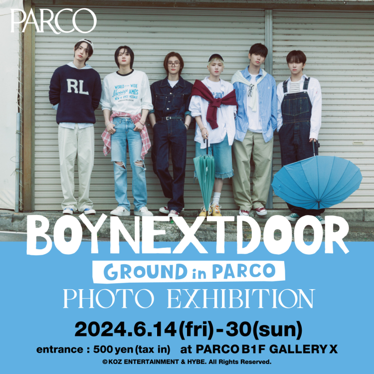 BOYNEXTDOOR GROUND IN PARCO -PHOTO EXHIBITION-