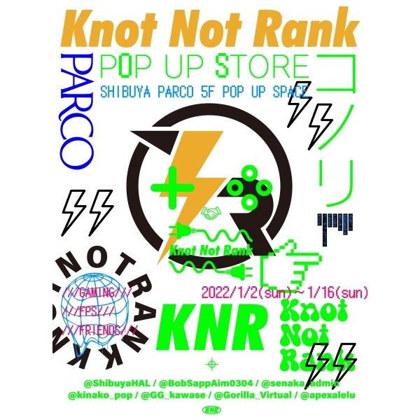 【涉谷帕尔科】KNR POP UP STORE